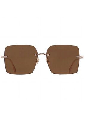 Salvatore Ferragamo Rose Gold Sunglasses